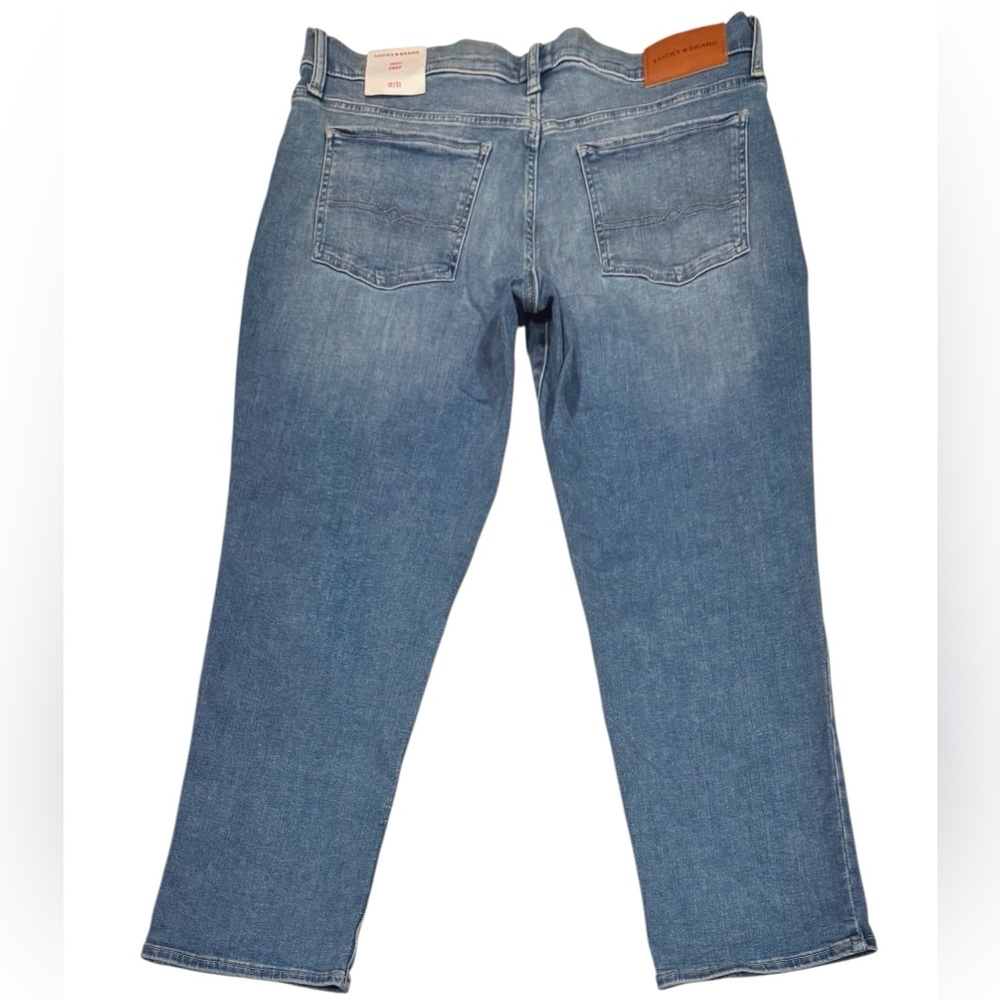 LUCKY BRAND Sweet Mid Rise Crop Jean Denim Advanced Stretch Light Wash NWT 12/31 - Picture 5 of 16